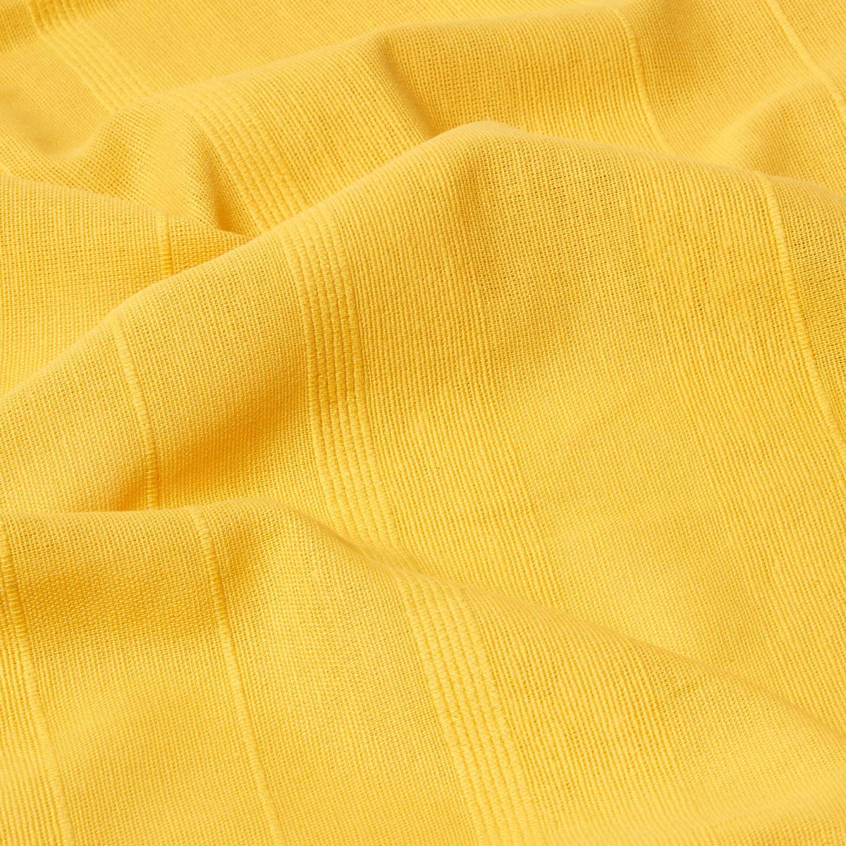 WOHNDECKE Rajput 150/200 cm, 100% Baumwolle - Gelb, Textil (150/200cm) - Homescapes