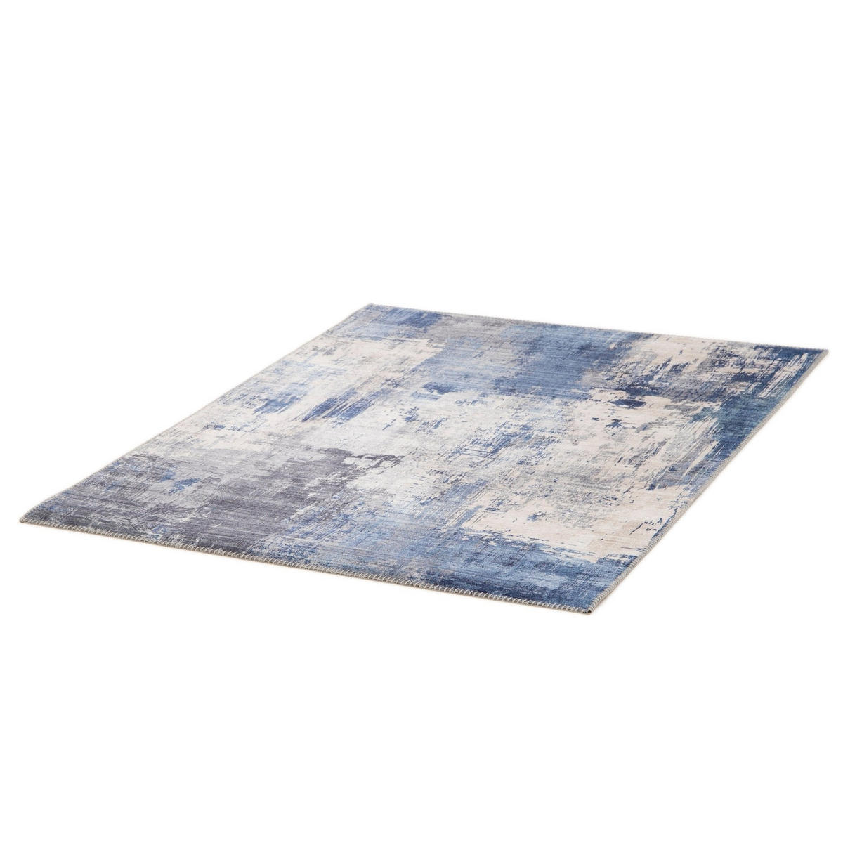 TEPPICH Design englische Kettelung blau - Blau, Textil (200/290cm) - AFK Living