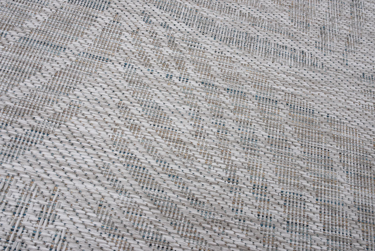 TEPPICH MELISSA Grau 140/200 cm - Grau, Kunststoff (140/200cm) - Tapiso