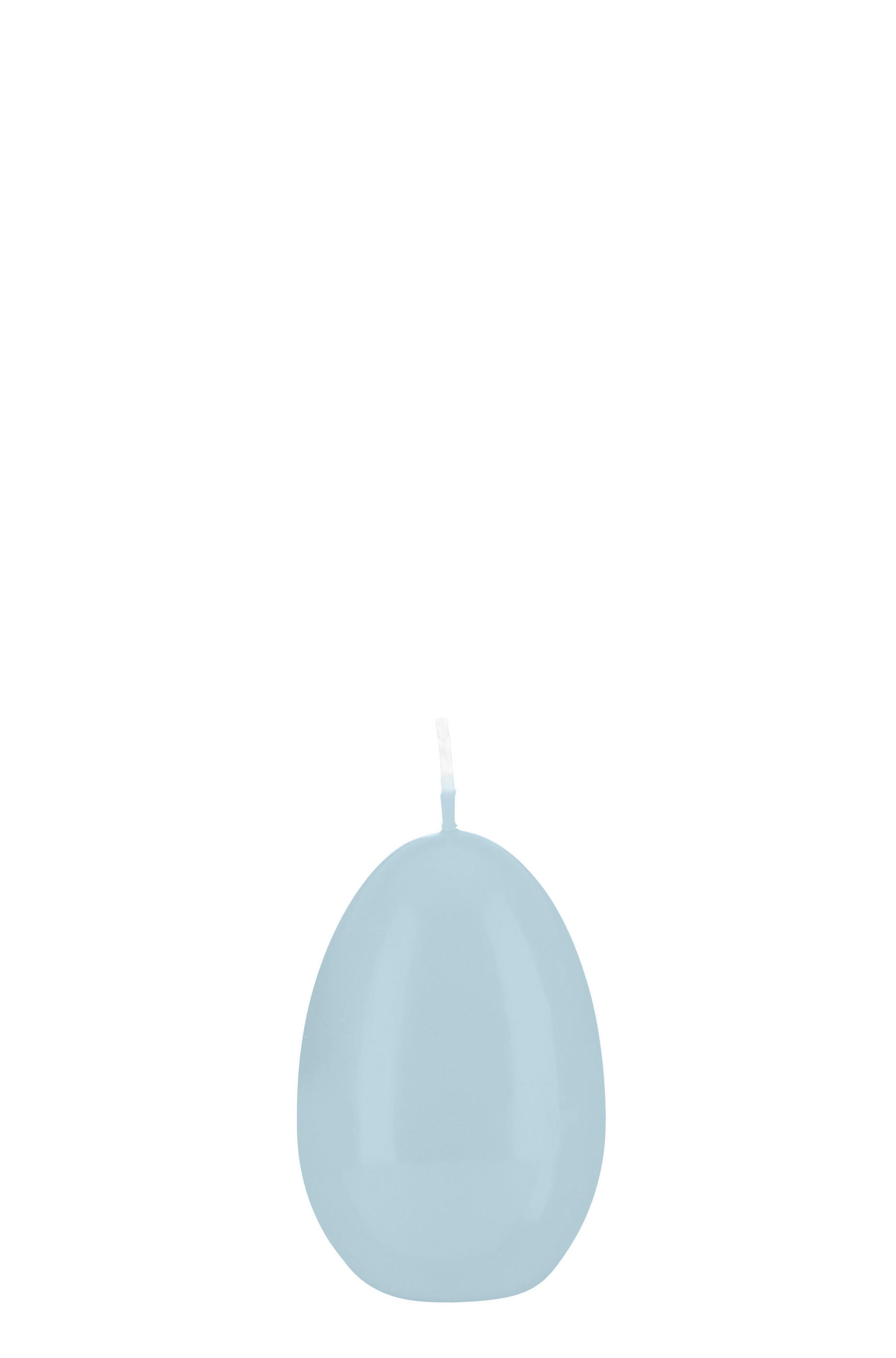 EIKERZEN Klarlack Blue Bell Hellblau 60 x Ø 45 mm, 6 Stück - Hellblau, Paraffin (4.5/6/6cm) - Kopschitz Kerzen