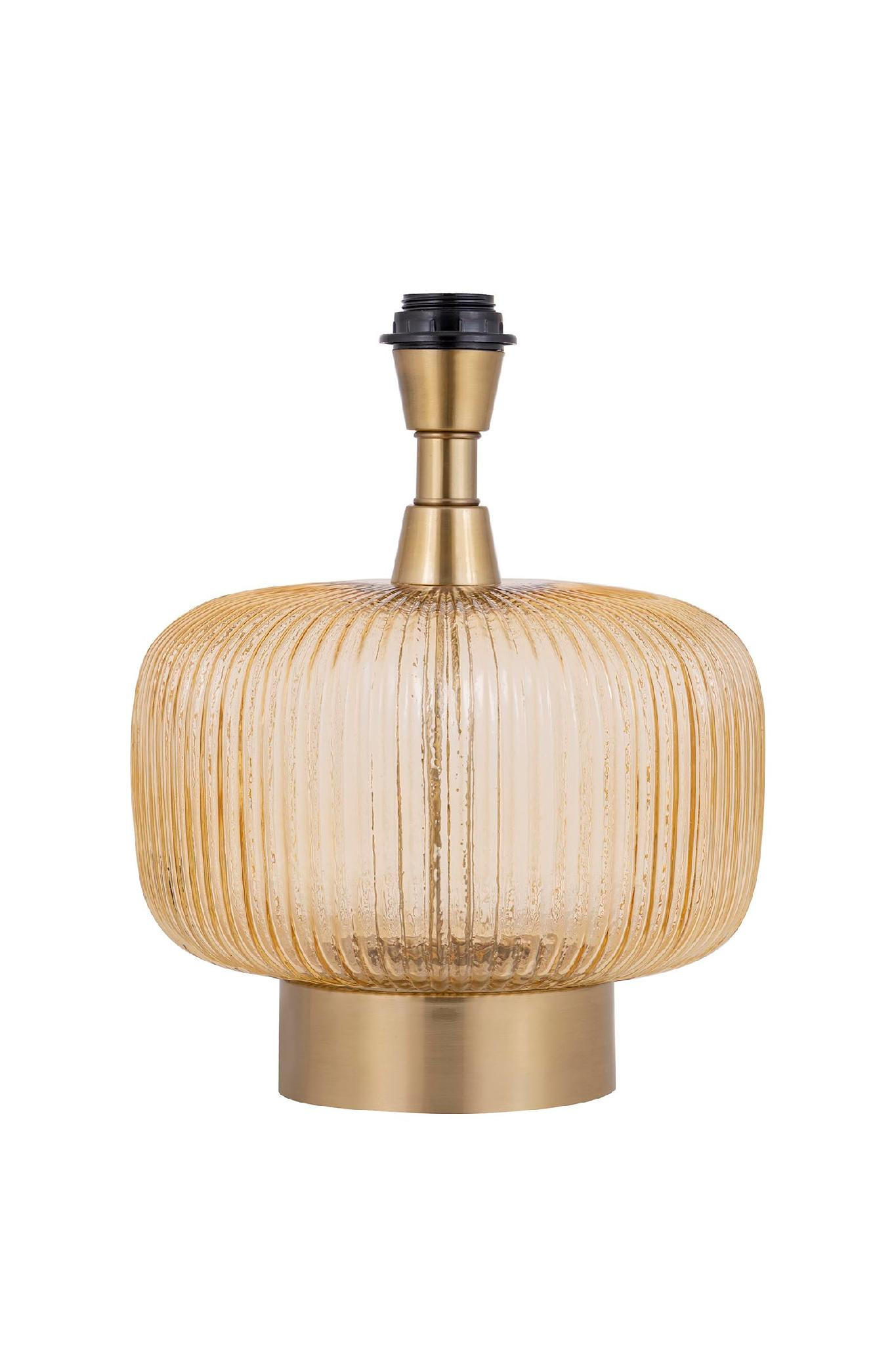 TISCHLAMPE Juliet Gold 27/27/36cm - Goldfarben, Glas (27/27/36cm) - PTMD Collection