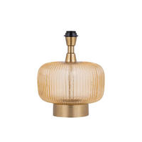 TISCHLAMPE Juliet Gold 27/27/36cm - Goldfarben, Glas (27/27/36cm) - PTMD Collection