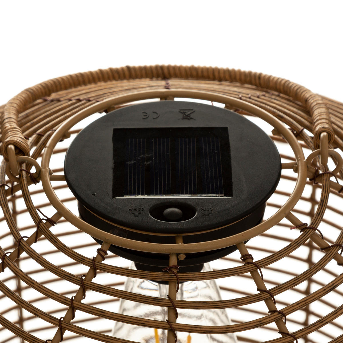 SOLARLATERNE Cuba 30 cm - Braun, Metall (30/30/30cm) - Atmosphera Createur d´interieur
