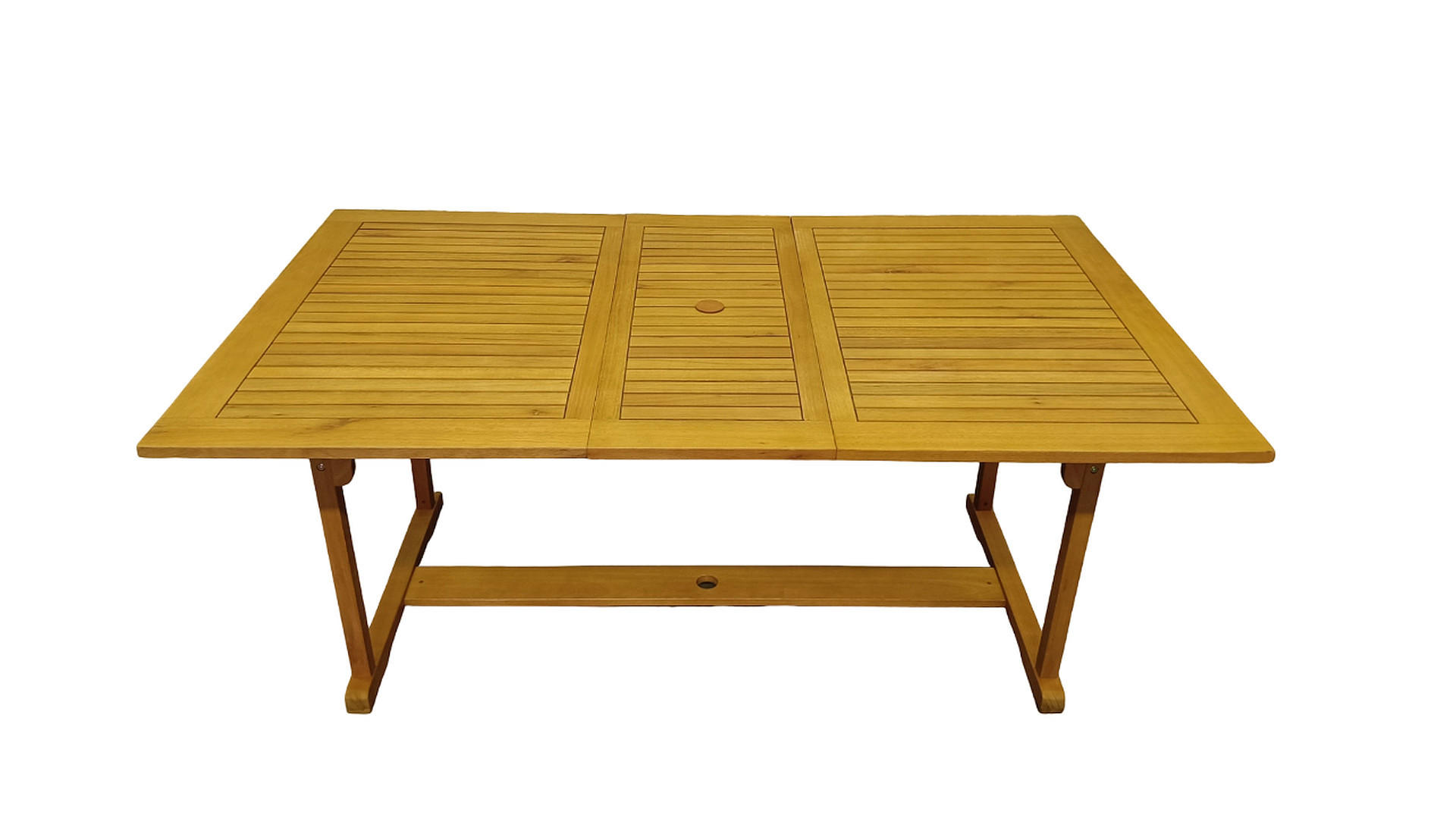 GARTENTISCH Liberia mit Auszug 180-260 cm - Eukalyptusholzfarben, Holz (180/110/75cm) - Sedex