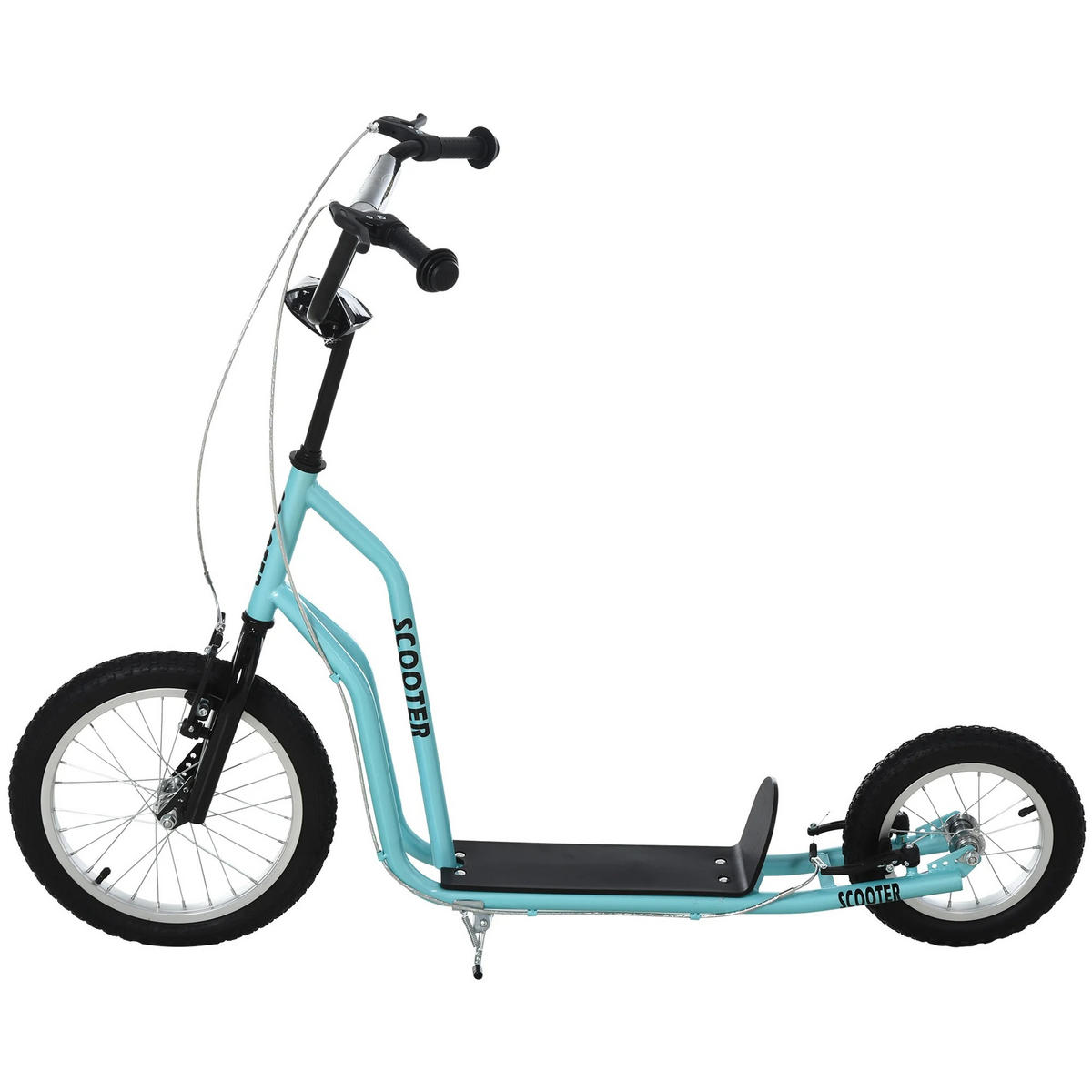 TROTTINETT Luis Rot/Blau Stahl 135/58/88-94 cm - Blau, Kunststoff/Metall (94/135/58cm) - Jamb
