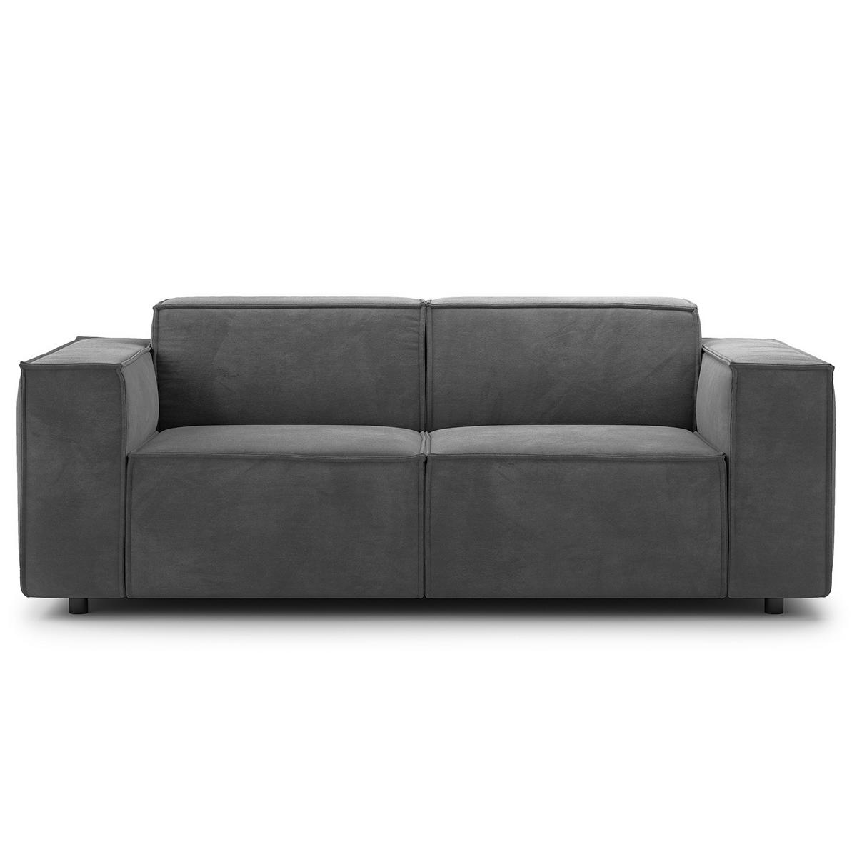 2-SITZER SOFA - Grau, Textil (189/70/96cm) - home24