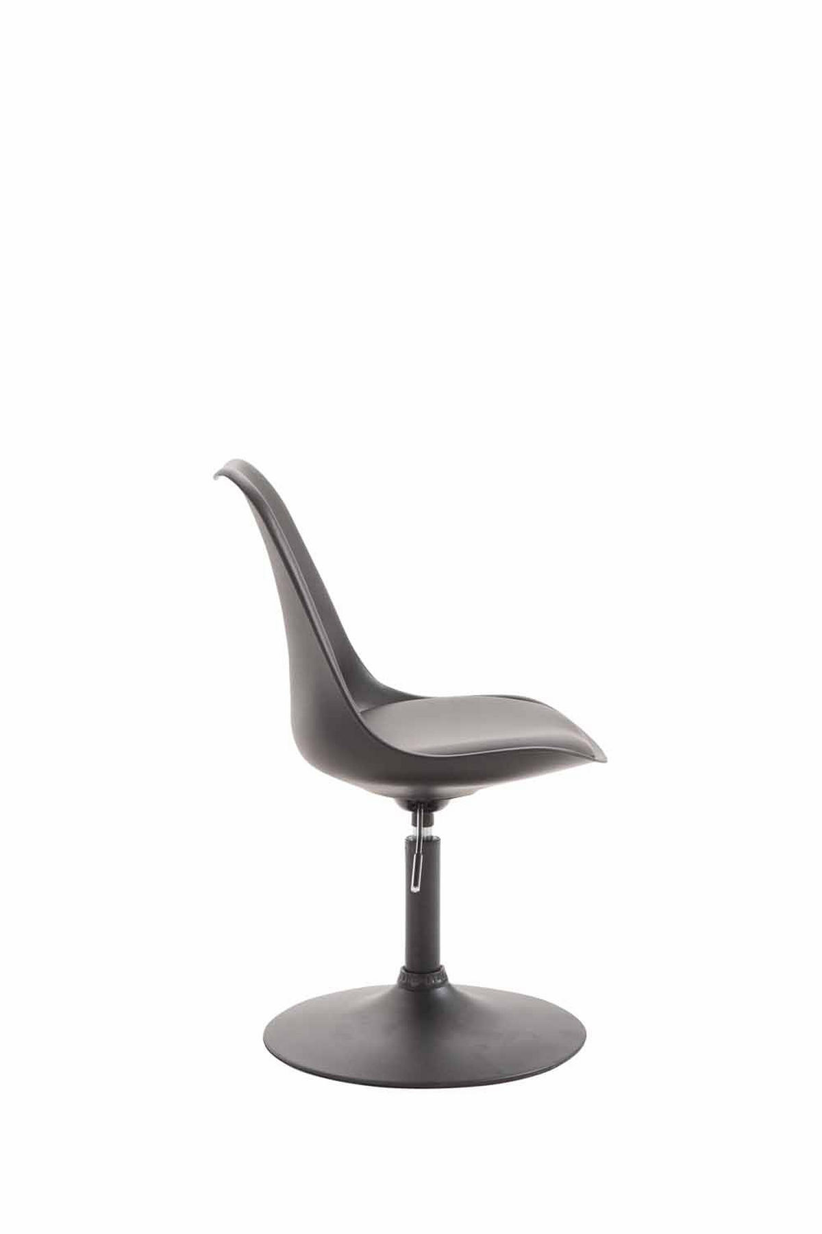 DREHSTUHL Kunststoff schwarz - Schwarz, Kunststoff/Metall (48/76/57cm) - CLP
