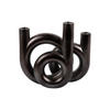 KERZENSTANDER Rings 18/12/20 cm - Grau, Kunststoff (12/20/18cm) - Present Time
