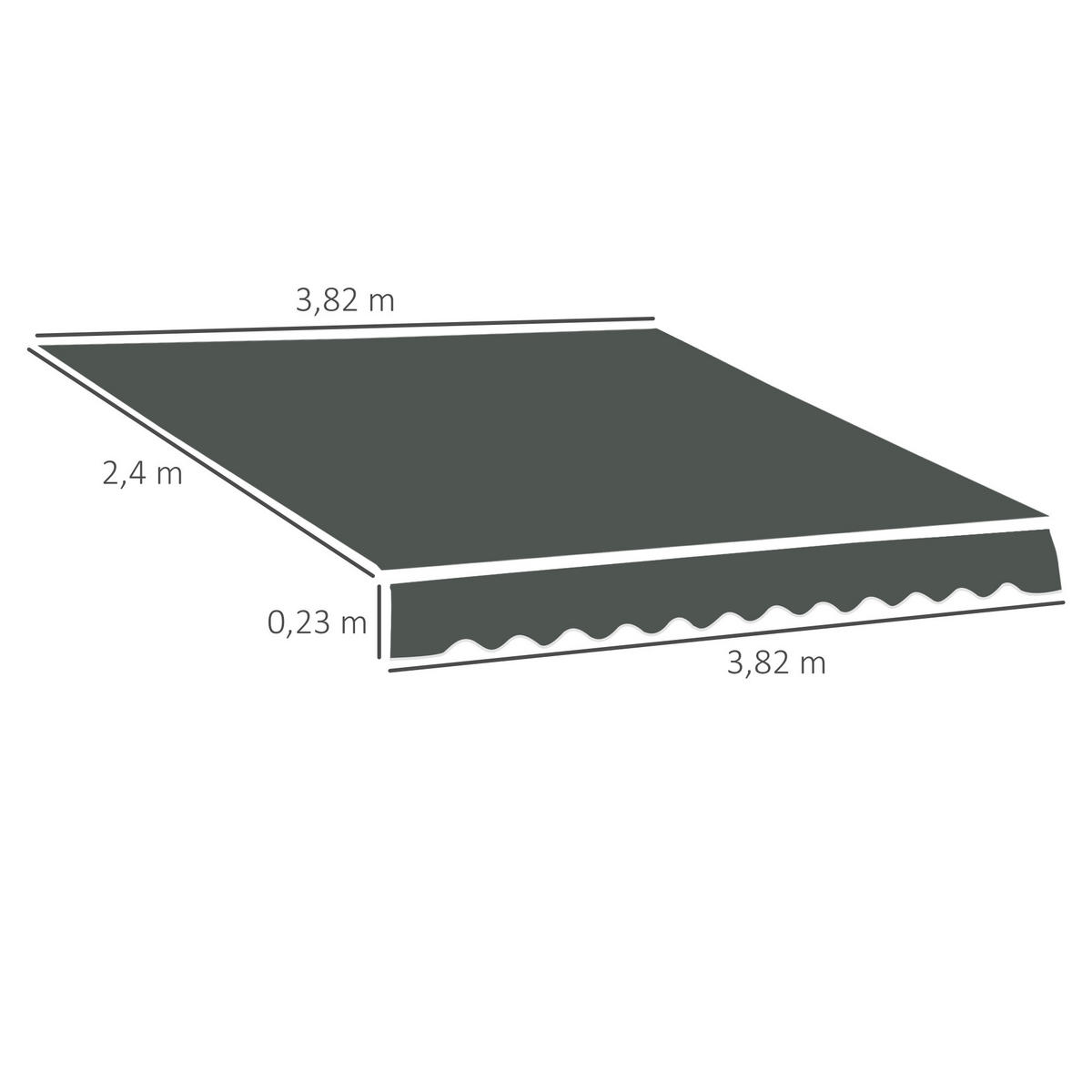 ERSATZBESPANNUNG DE-18458 Grau - Grau, Textil (240/23/382cm) - ComfortXL