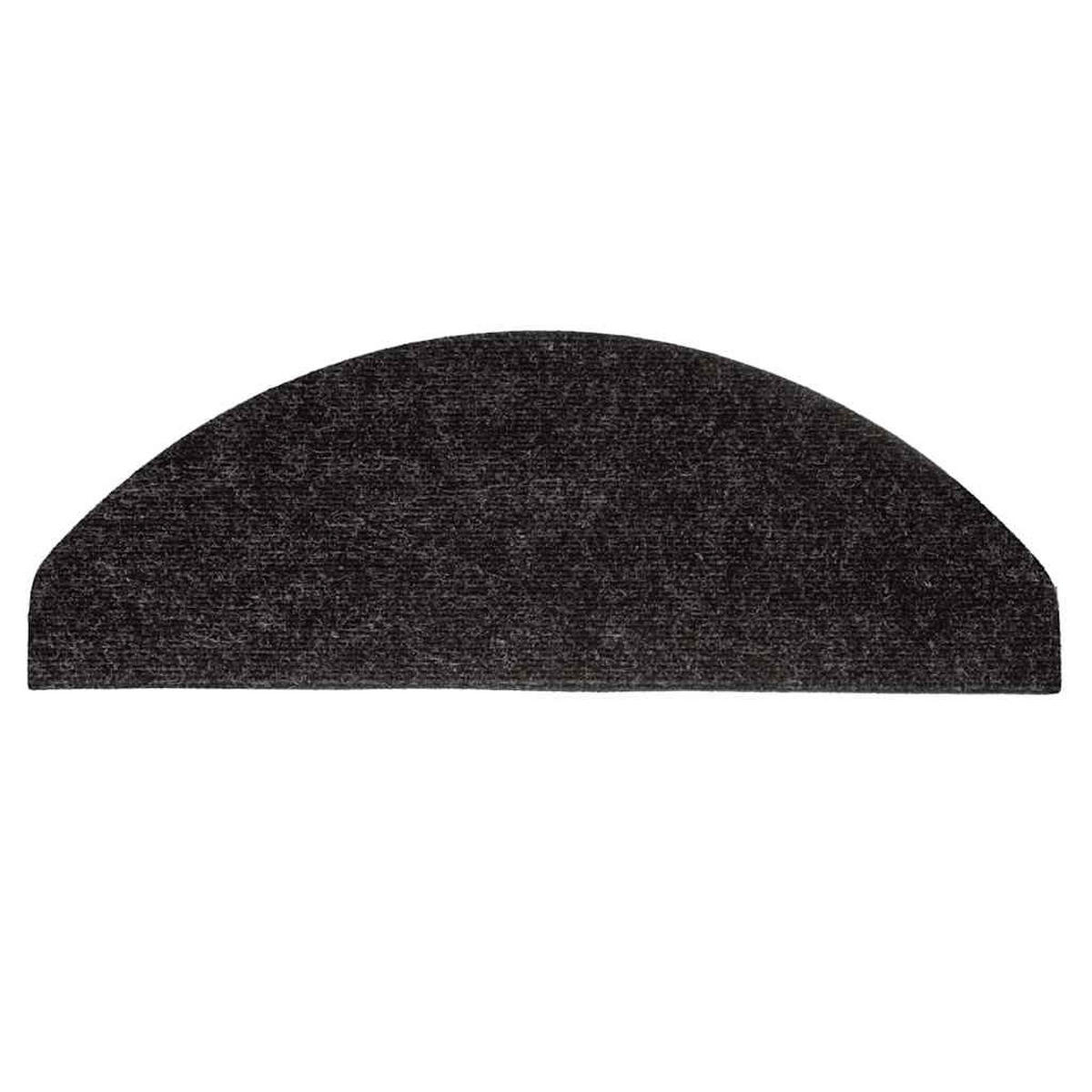 STUFENMATTEN-SET 65/22,5/3,5 cm, aus Nadelfilz, Anthrazit, 15er-Set - Anthrazit, Textil (65/22.5/3.5cm) - vidaXL