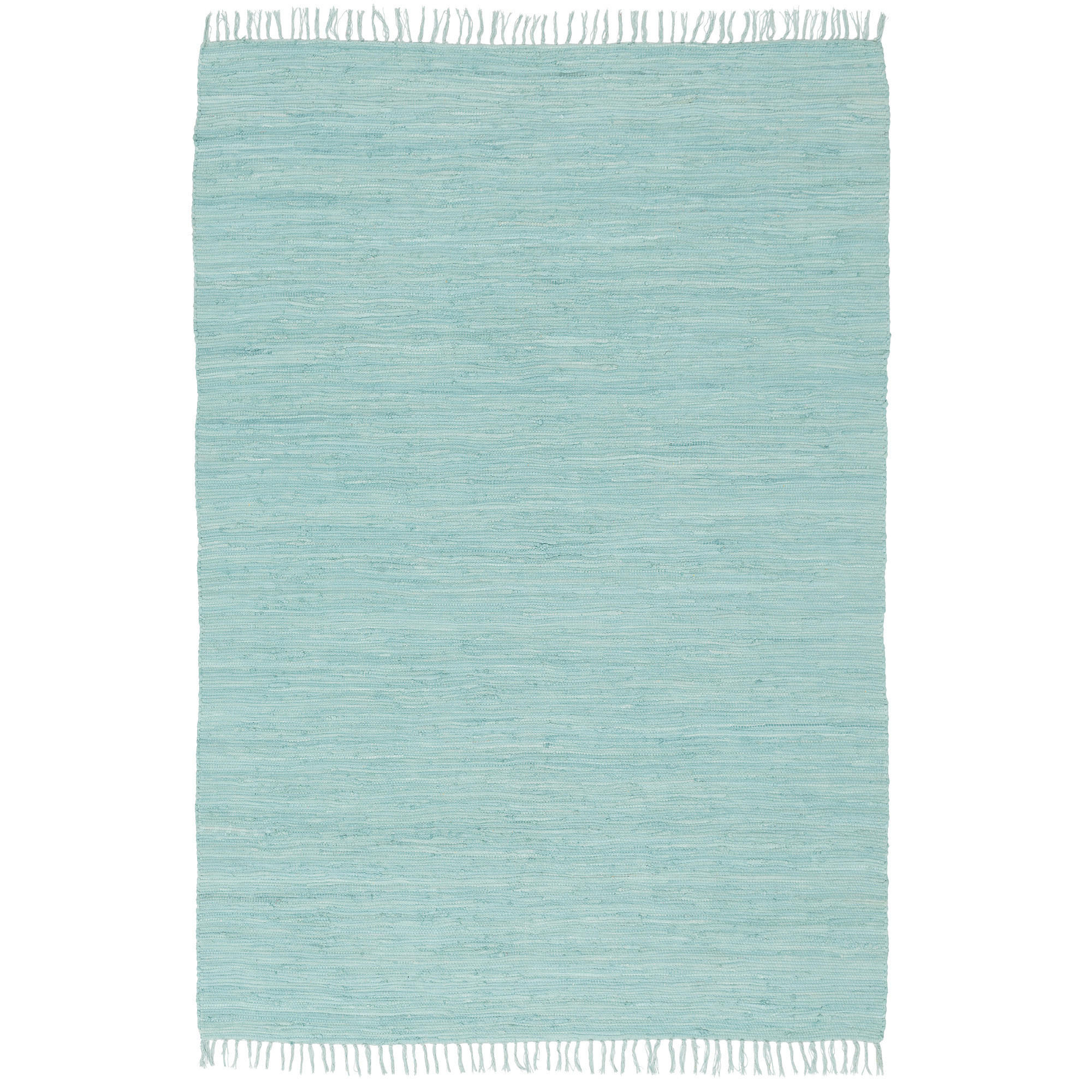 BAUMWOLLE NATUR TEPPICH JOLLY COTTON - Blau, Textil (160/230cm) - Pergamon