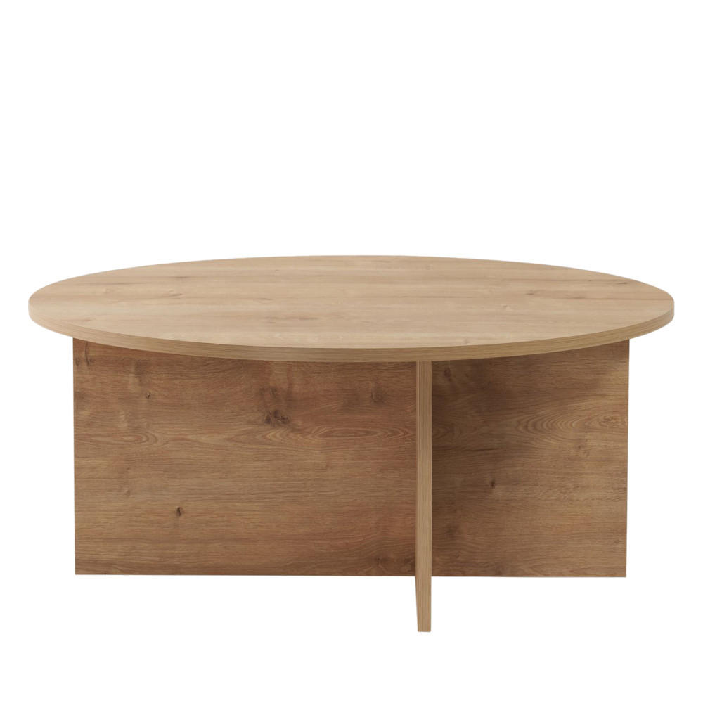 COUCHTISCH - Klares Holz - Eschefarben, Holz (90/90/40cm) - Drawer