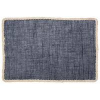 TISCHSET RECHTECKIG, Textil, dunkelblau, 45 x 30 cm - Blau, Textil (1cm) - Orion 