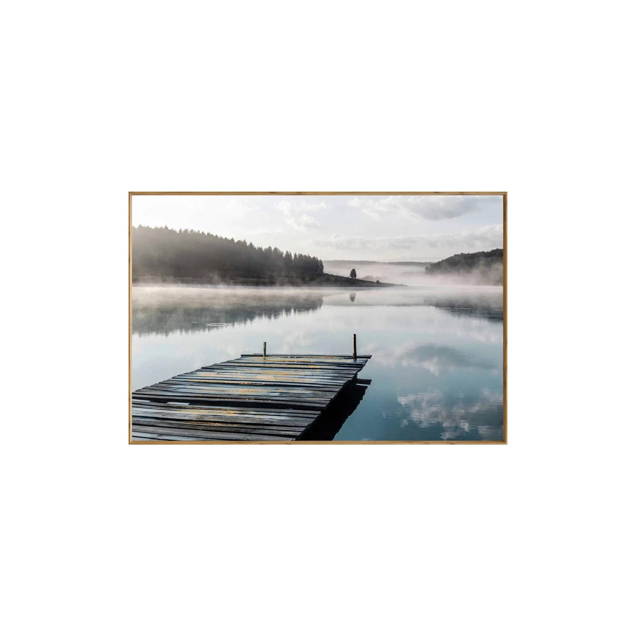 WANDPANEEL Wall Art Mehrfarbig 120/3.5/80cm - Multicolor, Glas (3.5/80/120cm) - PTMD Collection