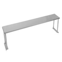 GASTRO-REGAL Edelstahl 180cm - Silberfarben, Metall (150/45/30cm) - Kukoo