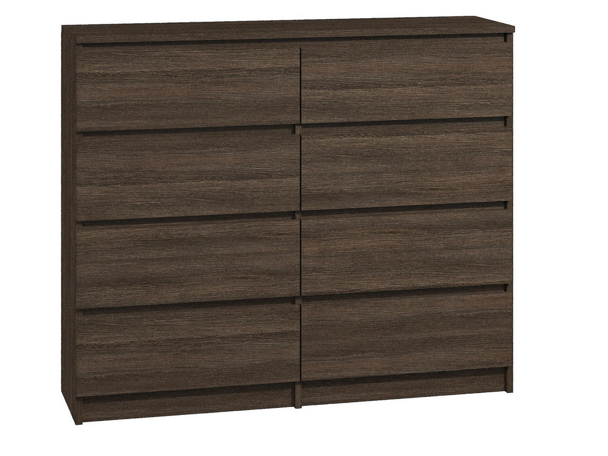KOMMODE bella8 120 wenge - Wengefarben, Holzwerkstoff (119/98/35cm) - roe furniture