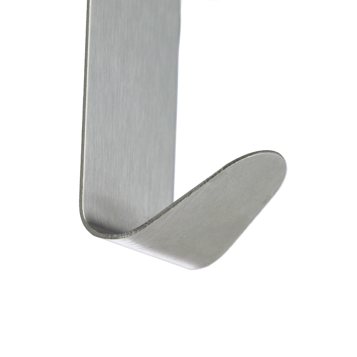 TÜRHAKEN Silber 10er-Set Edelstahl S-Form - Silberfarben, Metall (2.5/7/5cm) - Relaxdays