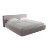 POLSTERBETT mit Bettkasten und Lattenrost 220x225 Violett - Lila/Flieder, Kunststoff/Textil (180/200cm) - Makamii