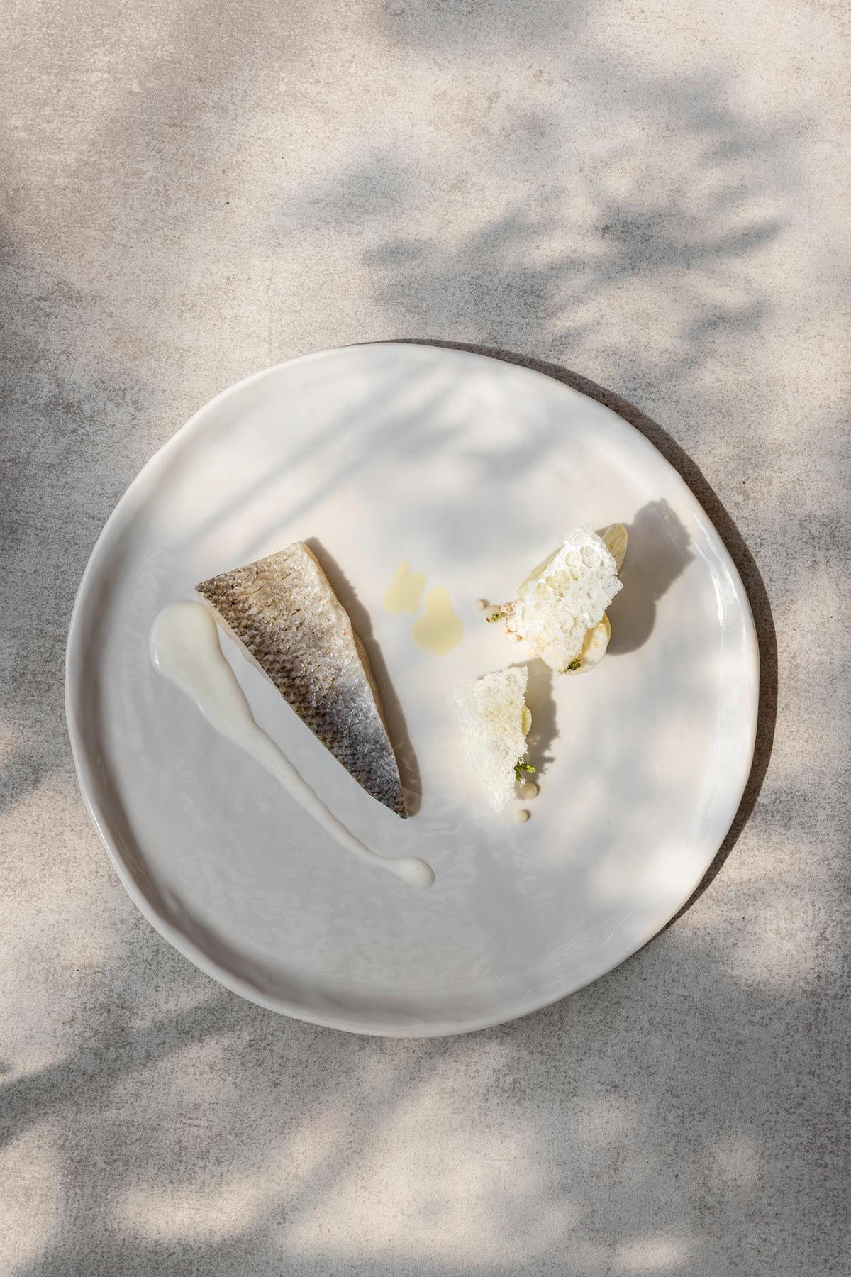 TELLER FLACH YLI 28,5 CM Alabaster Weiss - Weiß, Keramik (28.5cm) - Revol Porcelaine France