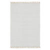 TEPPICH aus recyceltem Material Tom Weiß 160x230 cm - Weiß, Textil (160/230cm) - benuta Pop
