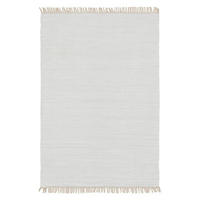 TEPPICH aus recyceltem Material Tom Weiß 160x230 cm - Weiß, Textil (160/230cm) - benuta Pop