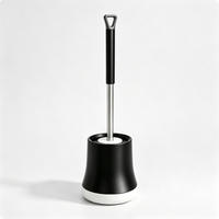 TOILETTENBÜRSTE – Schwarz – Länge 38 cm - Schwarz, Kunststoff (13/38/12cm)