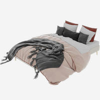 POLSTERBETT 160x200 cm niedrig ohne Stauraum beige - Beige, Textil (160/200cm) - LEBENLANG