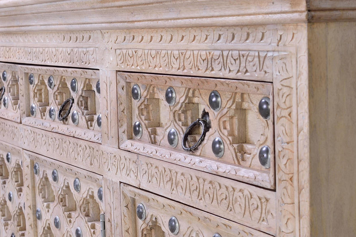 SIDEBOARD aus Mangoholz - Braun, Holz (40/92/150cm) - Giner y Colomer