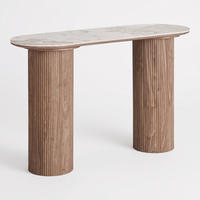 KONSOLBORD Minamata 120 x 40 x 78 cm – vit - Vit, Träbaserade material (40/120/78cm) - ebuy24