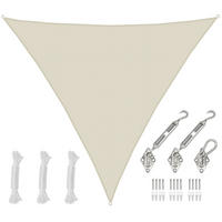 SONNENSEGEL Wasserdicht 700 cm Beige - Beige, Kunststoff (700/700cm) - Amanka