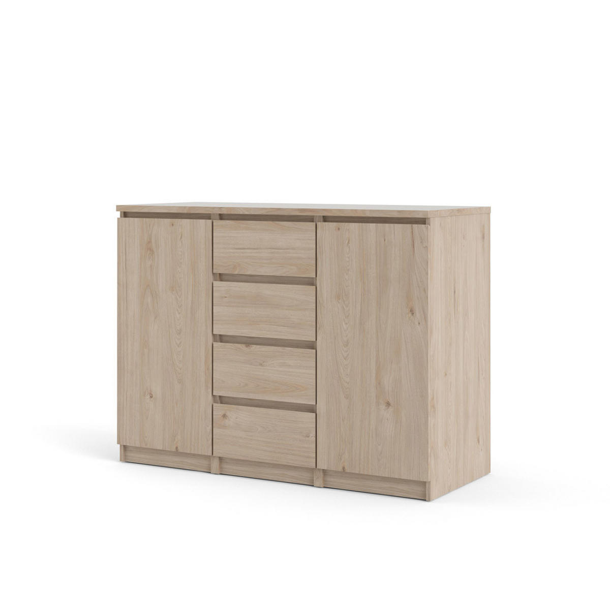 SIDEBOARD Braun - Braun, Holzwerkstoff (121/91/50cm) - ebuy24