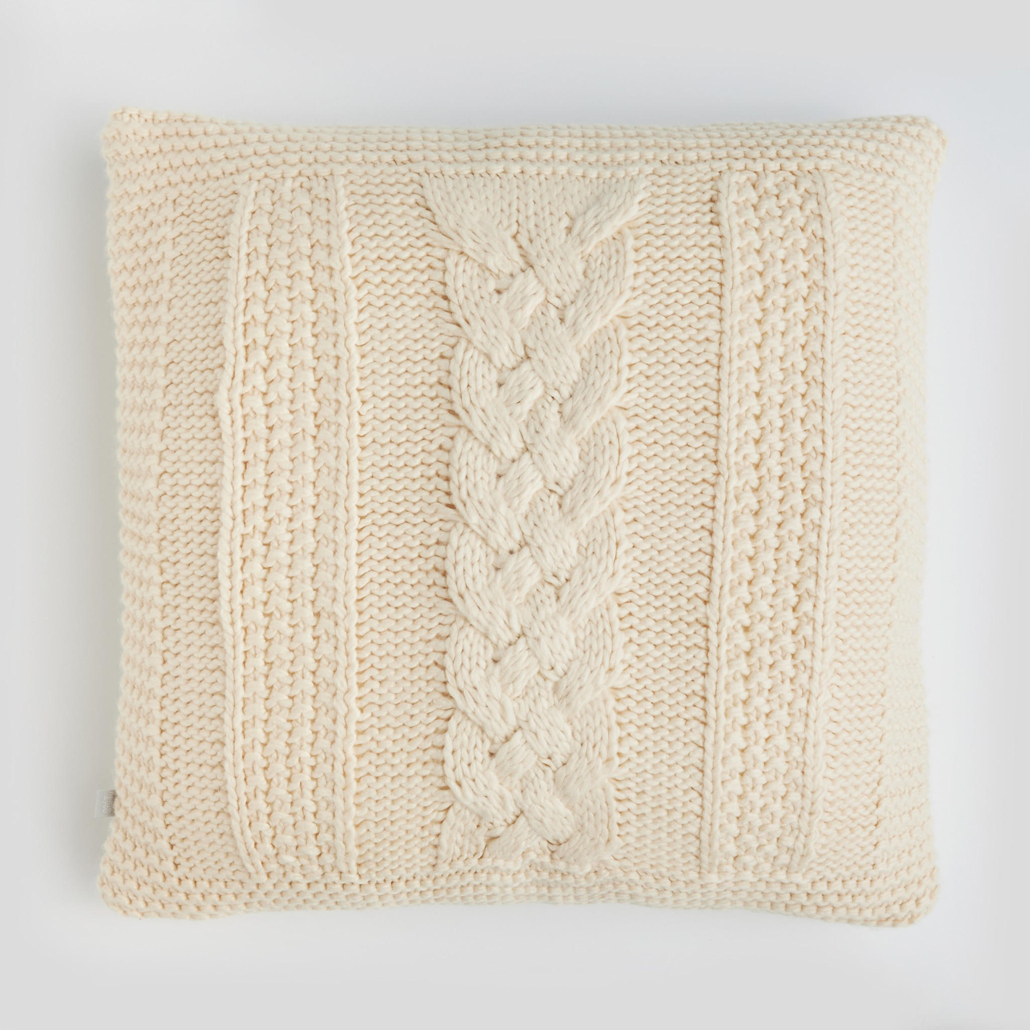 KISSENBEZUG Leto - Ecru, Kunststoff (45/45cm) - home&you