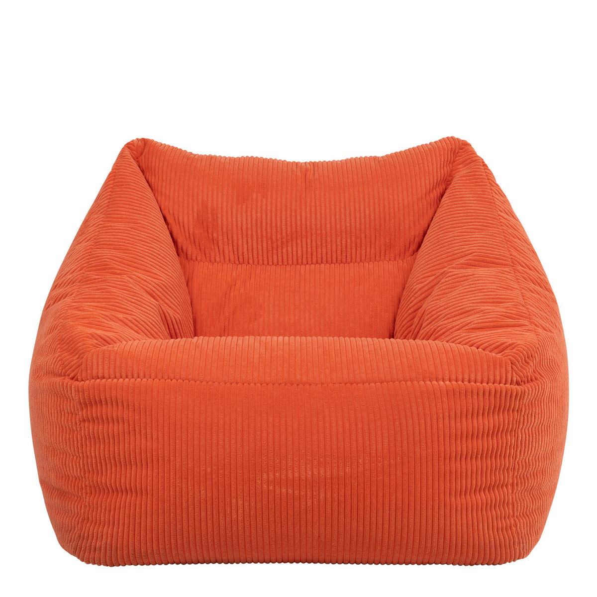 SITZSACK Cord Sessel Natalia - Terracotta, Textil (97/73/84cm) - icon