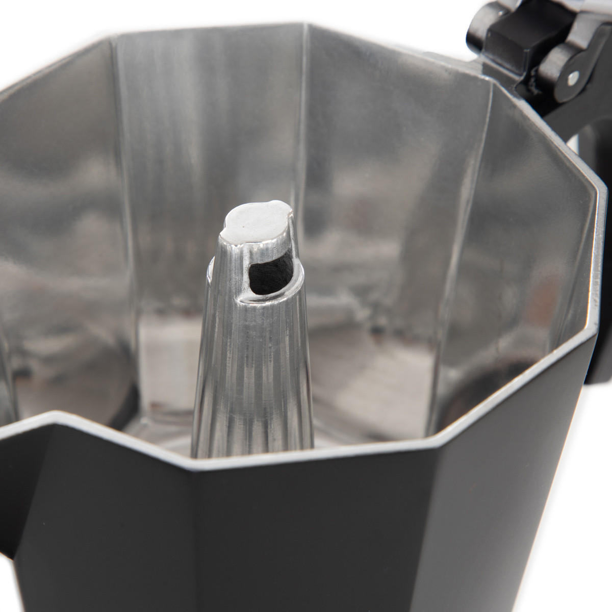 KAFFEEMASCHINE Mia Mokka schwarz 15/26 cm - Schwarz, Metall (15/19/26cm) - Homla