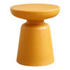 ODKLÁDACÍ STOLEK Posio - žlutá, plast (40/40/44cm) - [en.casa]