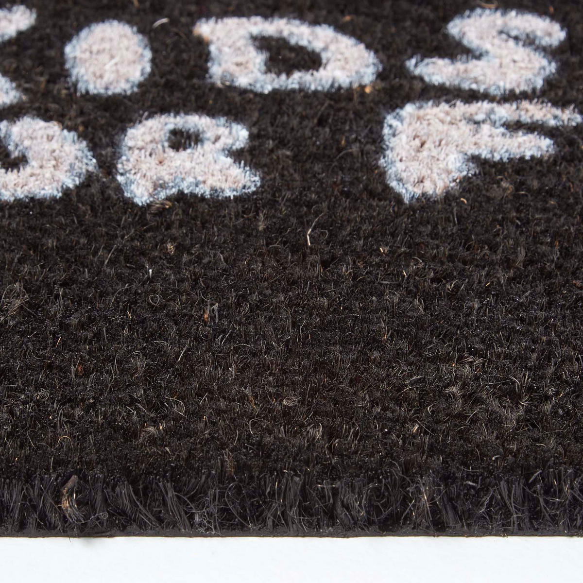 FUSSMATTE Vier Pfoten, Kokosfaser 40/70 cm - Naturfarben, Naturmaterialien (40/70cm) - Homescapes