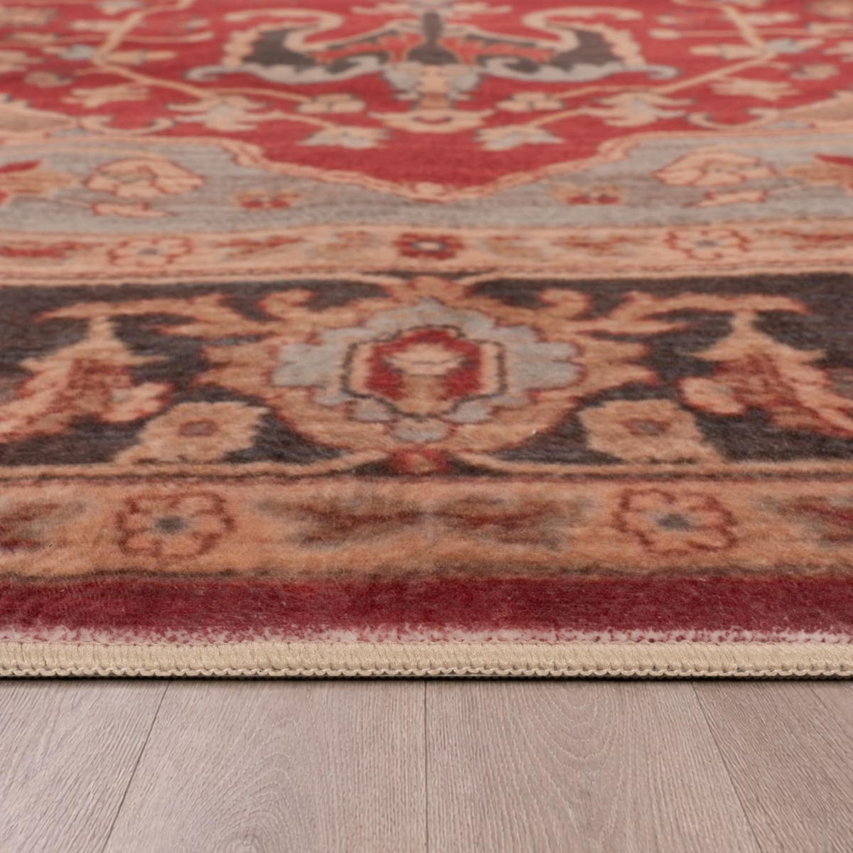 KURZFLORTEPPICH 120/160 cm Semer 423 - Rot, Kunststoff (120/160cm) - Paco Home