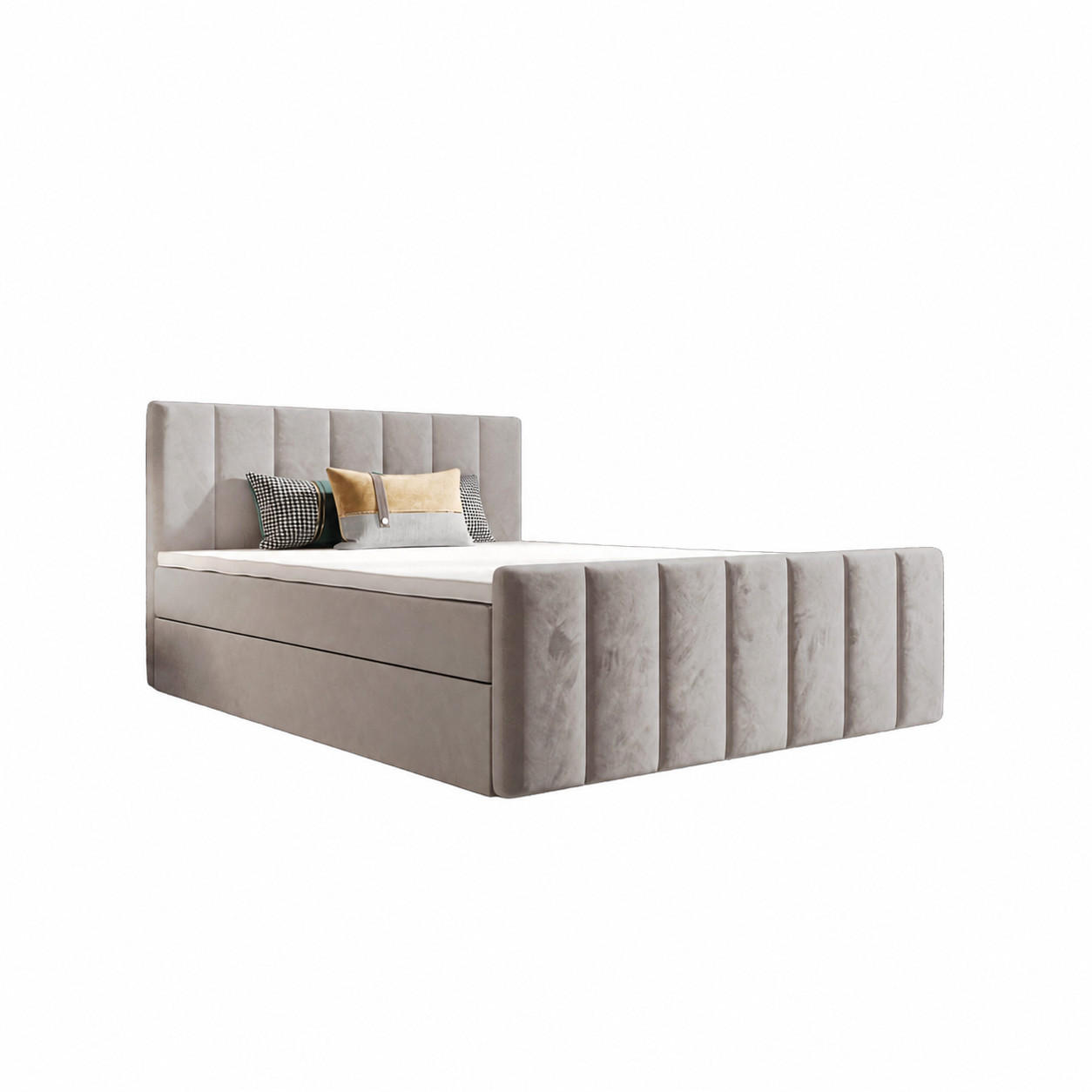 BOXBETT Adelle Creme 160x200 cm - Creme, Textil (160/200cm) - B&B Home