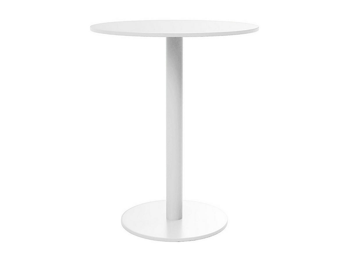GARTENTISCH - 2 Personen - Metall - Weiß - - Weiß, Metall (60/60/74cm) - Vente-Unique