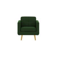 SESSEL Brest-Malmo 37 - Grün, Holz/Textil (80/84/81cm)