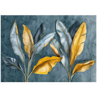 FOTOTAPETE Blätter Natur Vlies Tapete Wohnzimmer Schlafzimmer 350x250 - Multicolor, Papier (350/250cm) - Wallarena