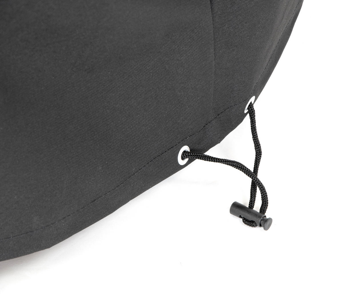 SCHUTZHÜLLE Gartenkamin Schwarz, Ø 72 cm, Höhe 226–230 cm - Schwarz, Kunststoff (80/175/120cm) - Asado
