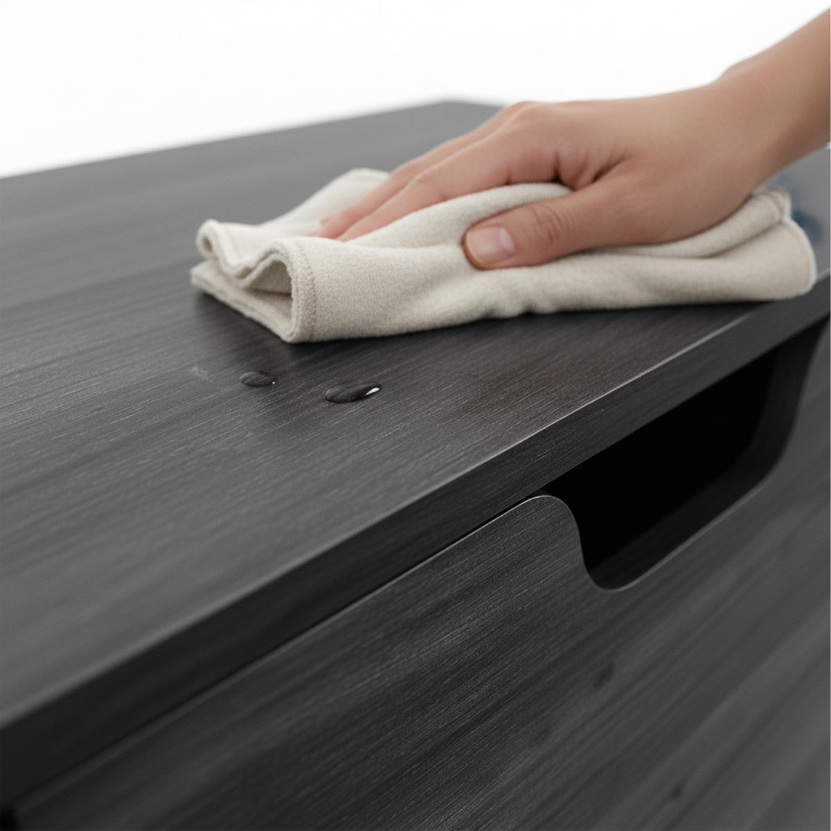 SCHUHSCHRANK - Grau, Holzwerkstoff/Kunststoff (80/140/24cm) - Relaxdays