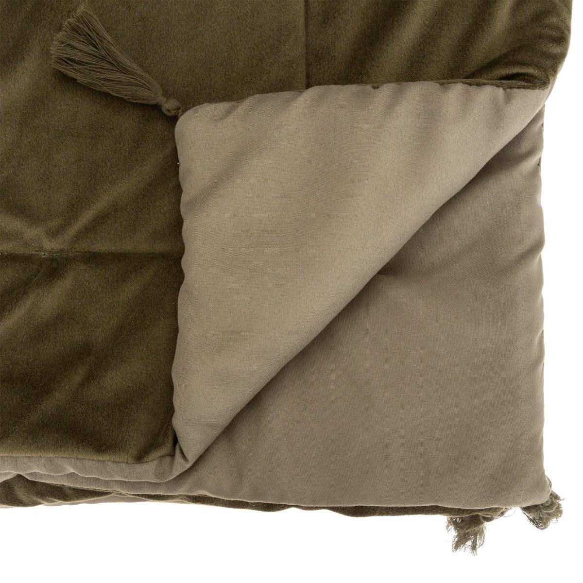 PLAID 80/180 cm - Waldgrün, Textil (80/180cm) - Atmosphera Createur d´interieur