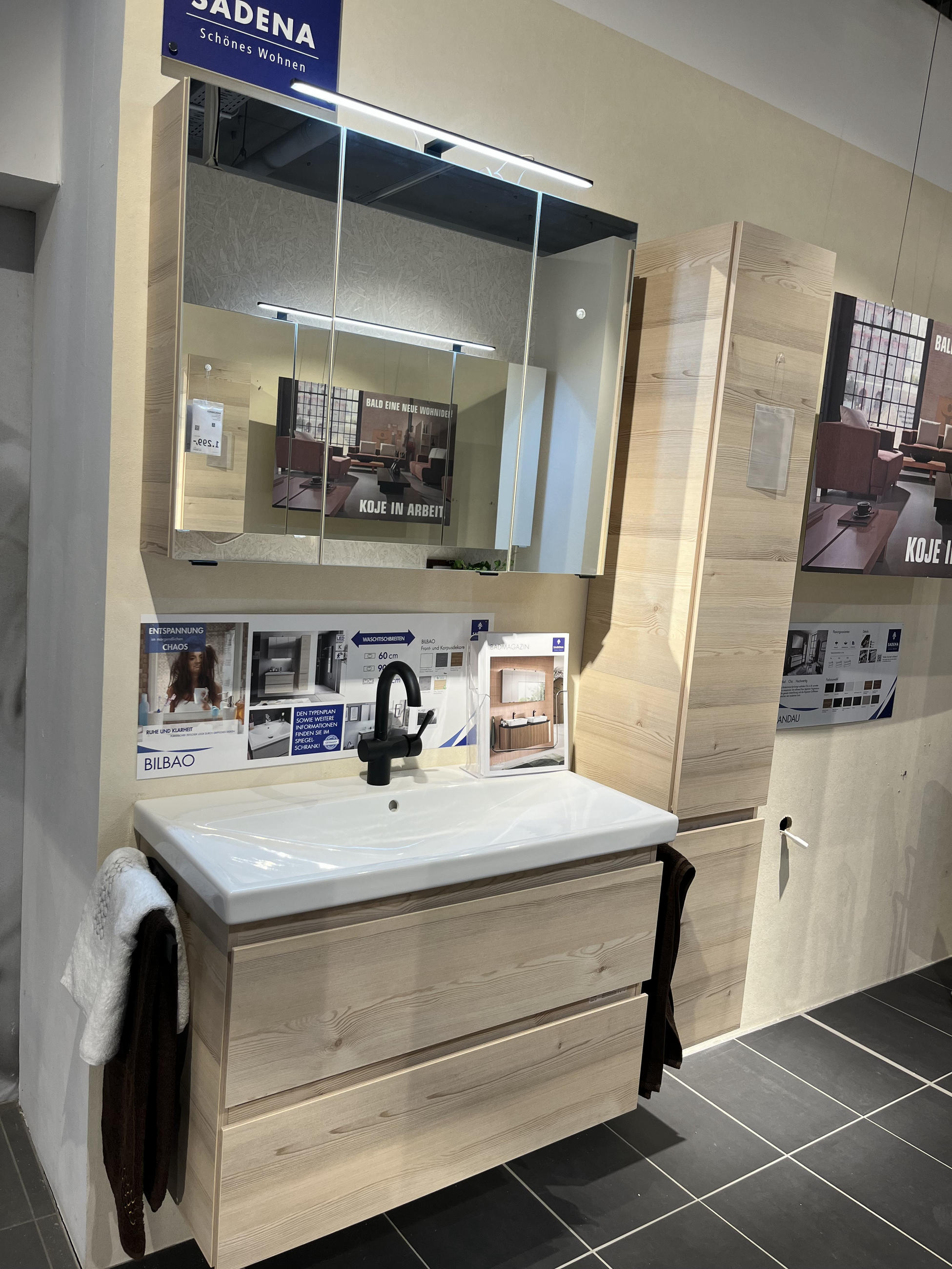 Badezimmer-Set Bilbao - Sadena