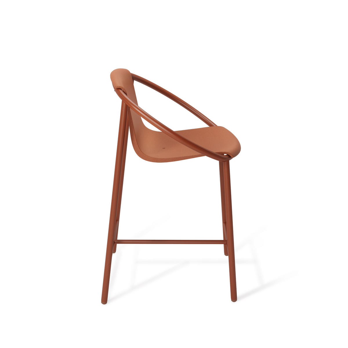 BARSTUHL Ringo, Terracotta Braun - Braun, Metall (58/90/64cm) - Umbra