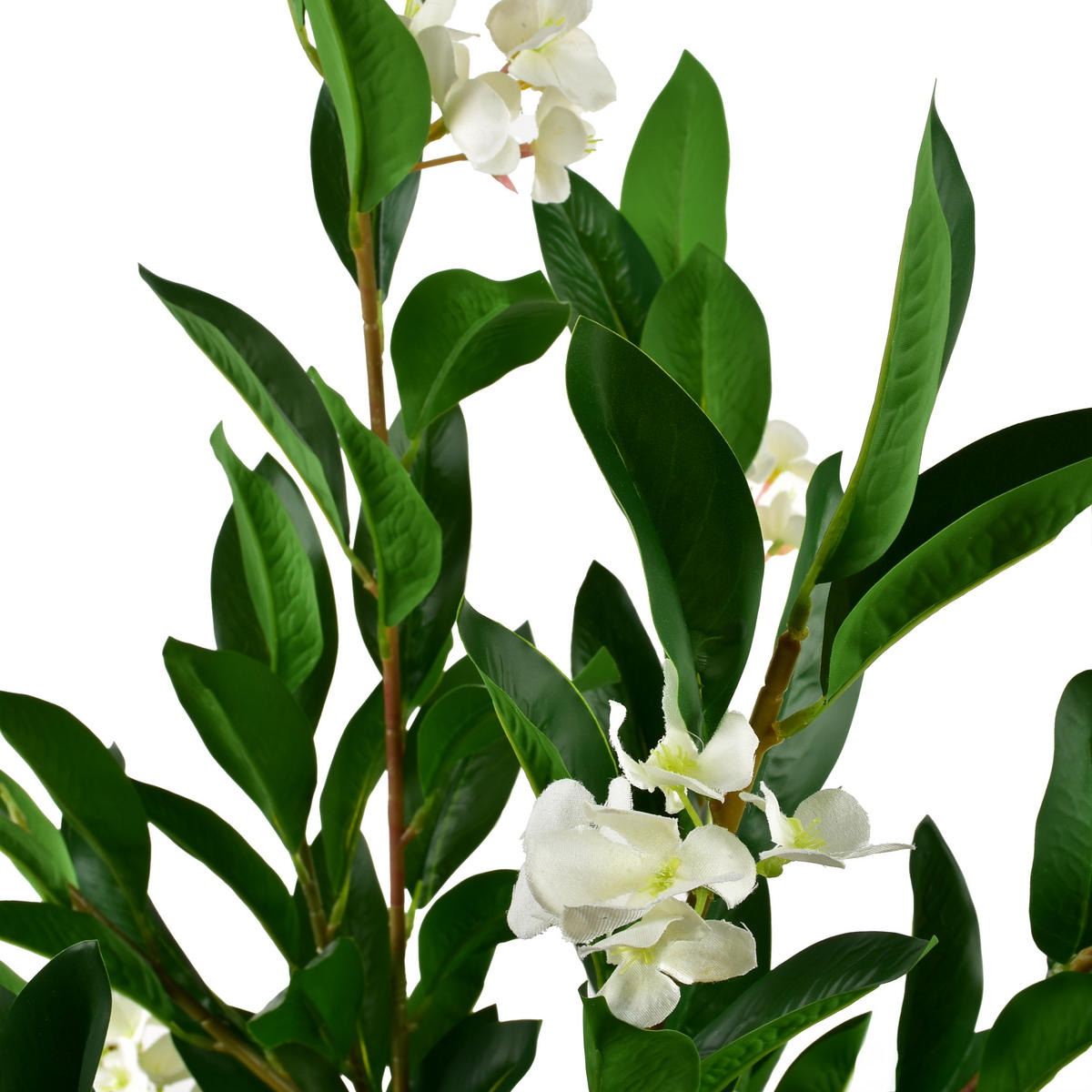 KUNSTBLUME Viridis Weiß 13x12x117 cm Kunststoff - Weiß, Kunststoff (117cm) - Mondex