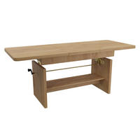 ESSTISCH BRANT Ausziehbar 116 - 156 / 62 x 70 cm - Honigeiche/Eichefarben, Holz (116/62/70cm) - MASSENO