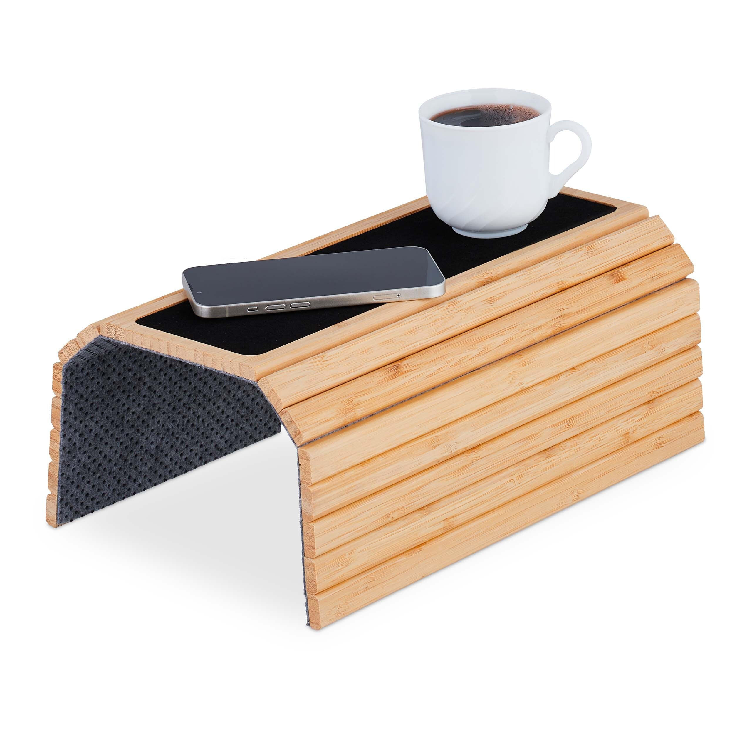 TAVA Natur negru bambus pliabil 42x34 cm