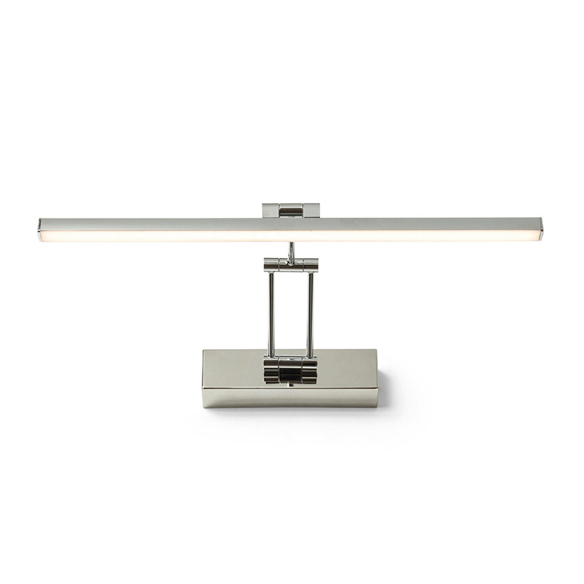 WANDLEUCHTE FRIDA 46 Chrom 8 W - Chromfarben, Metall (46/25/46cm) - Rendl